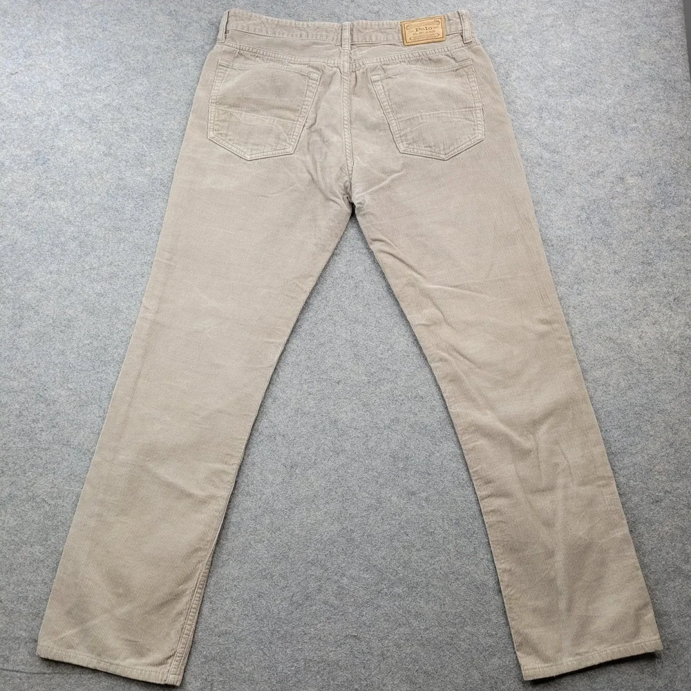 Polo Ralph Lauren Pants Mens 32x32 Corduroy Cordy 5 Pocket Straight Leg Casual